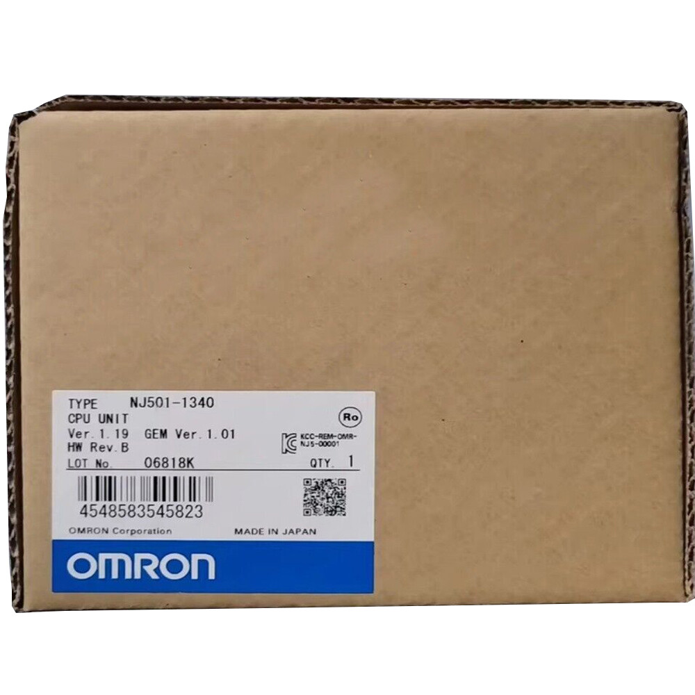 NJ501-1340 New Sealed Omron PLC MODULE NJ501-1340