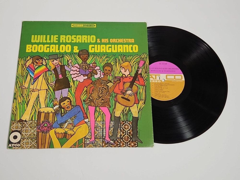 WILLIE ROSARIO AND HIS ORCHESTRA BOOGALOO AND GUAGUANCO 1968 Original ATCO  EX