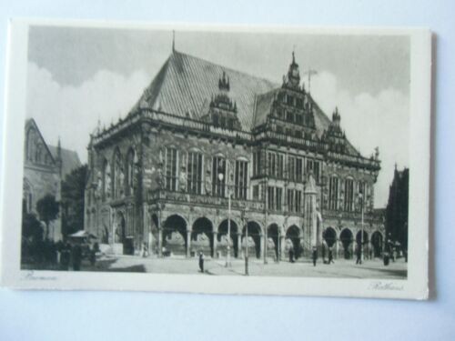 Postcard Bremen City Hall (No. 655)