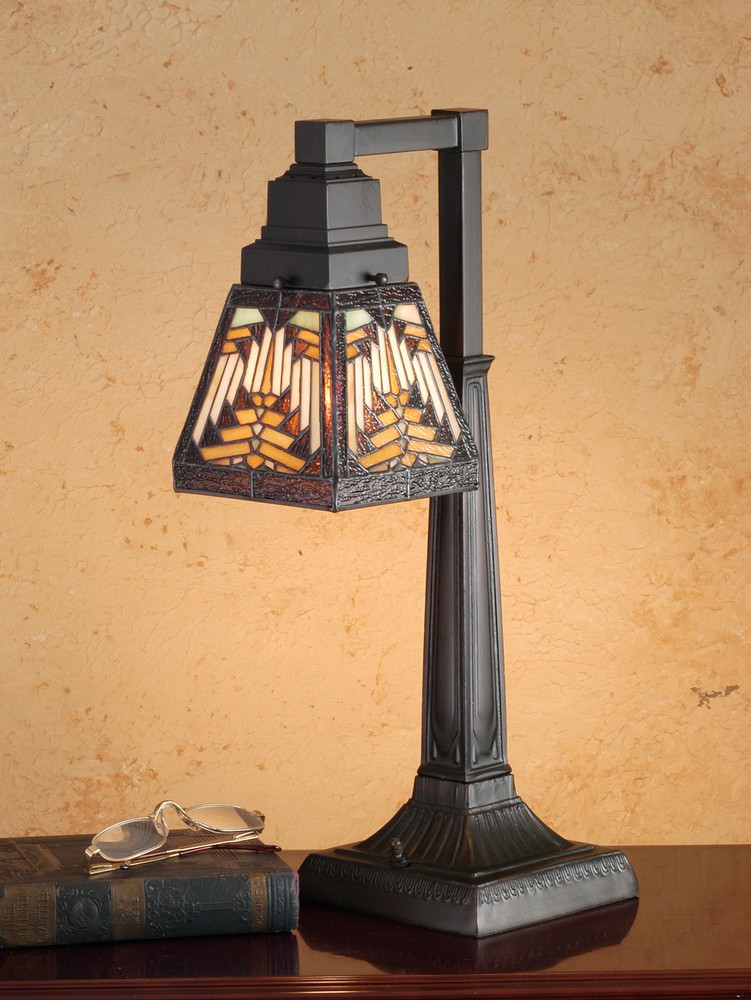Meyda Tiffany 66527 Stained Glass / Tiffany Accent Table Lamp - Tiffany Glass