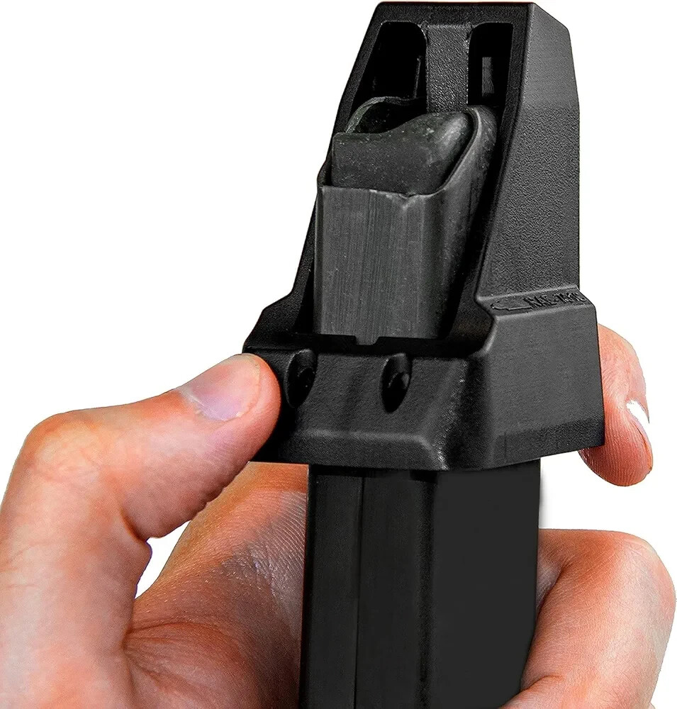 RAEIND Universal Speedloader for 9mm Double Stack Handguns Magazine Speed Black