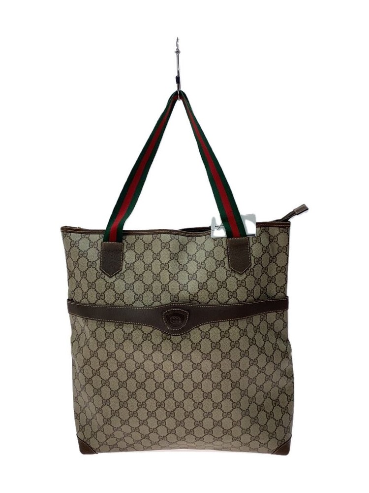 GUCCI BEG monogram handbag with all-over logo pattern