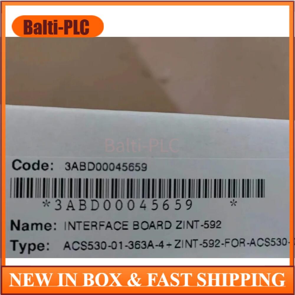 ZINT-592 ABB Power Board Drive Motherboard Brand New in Box US Free TAX