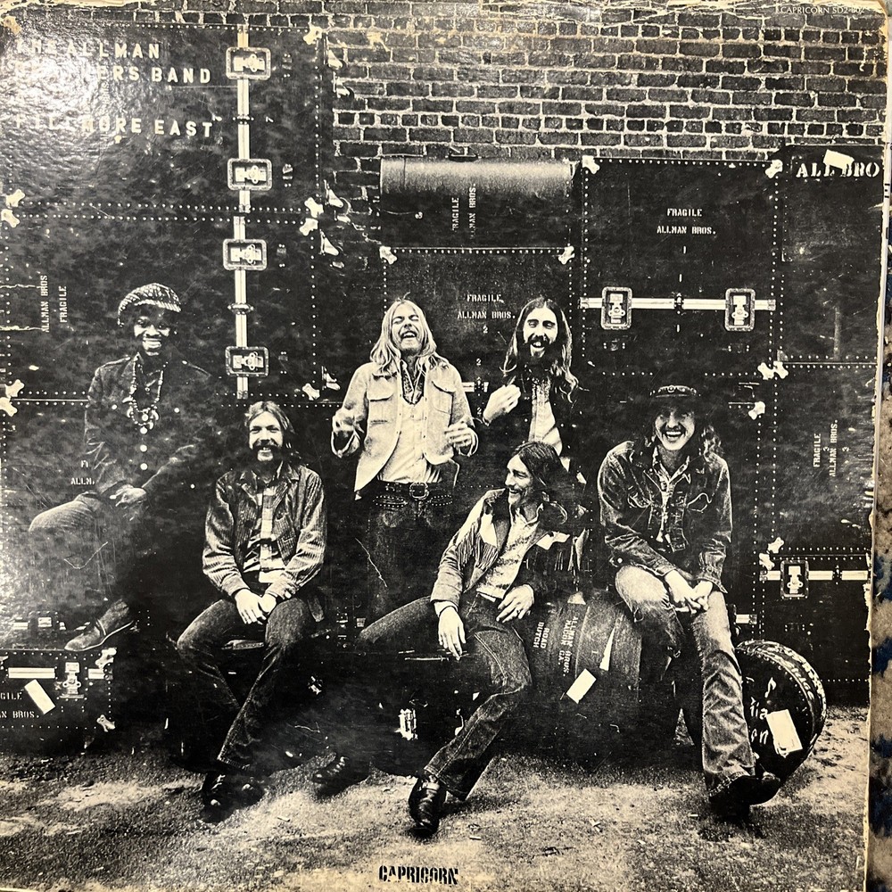 The Allman Brothers Band - At Fillmore East Vinyl Record 1st Press 2LP