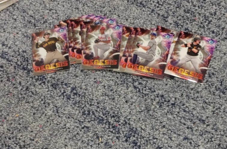2021 Bowman Draft Chrome GENESIS Insert 19 Card Set Complete Painter Merrill