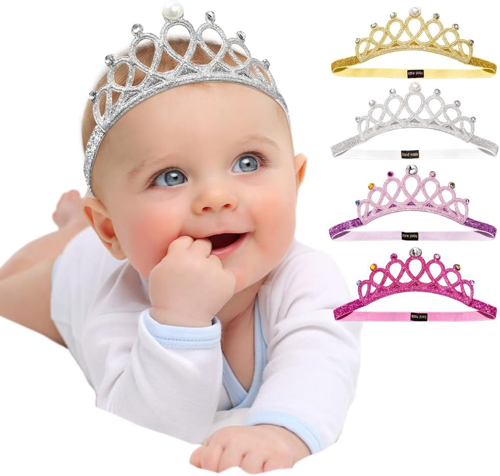 Baby Girl Super Elastic Headband Toddler Hair Band Soft Headwrap Crown Children