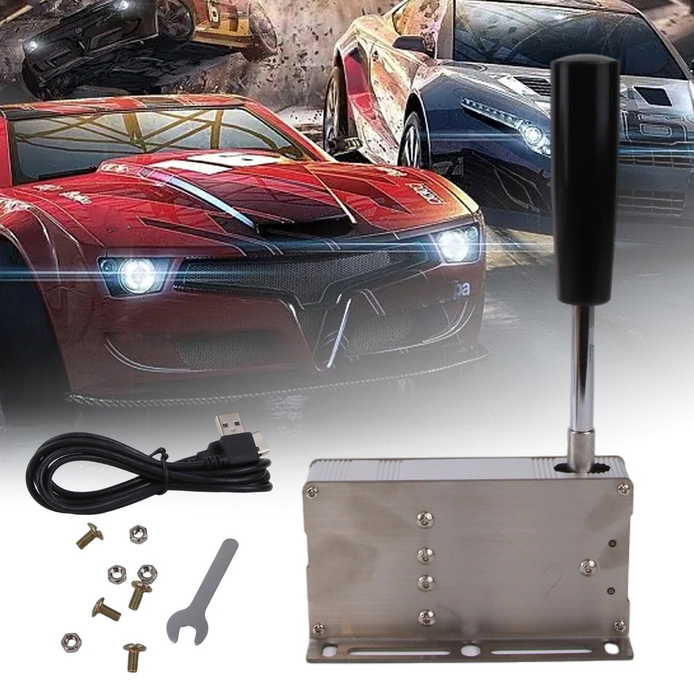 USB Sequential Shifter PC Gearshifter Handbrake for Logitech G27 G25 G29 G920 US