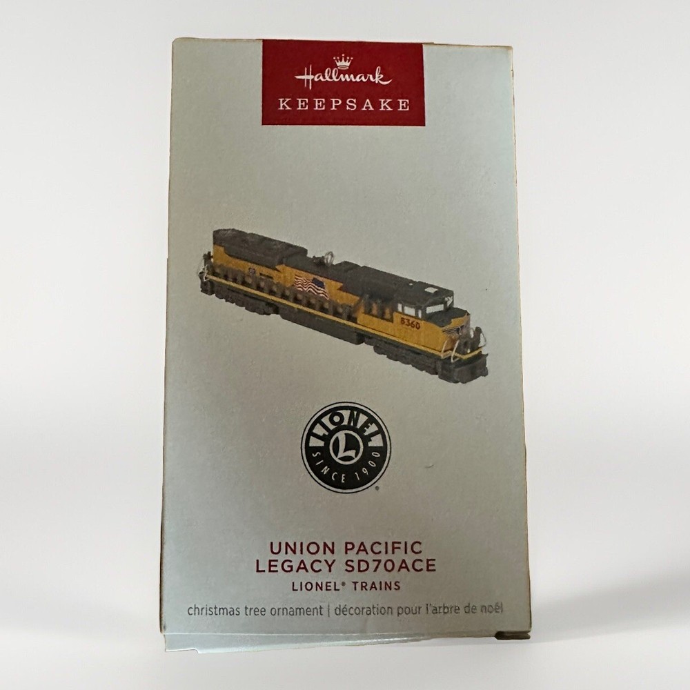 2024 Hallmark Lionel Trains Union Pacific Legacy SD70ACE Metal 29th Series Collectible