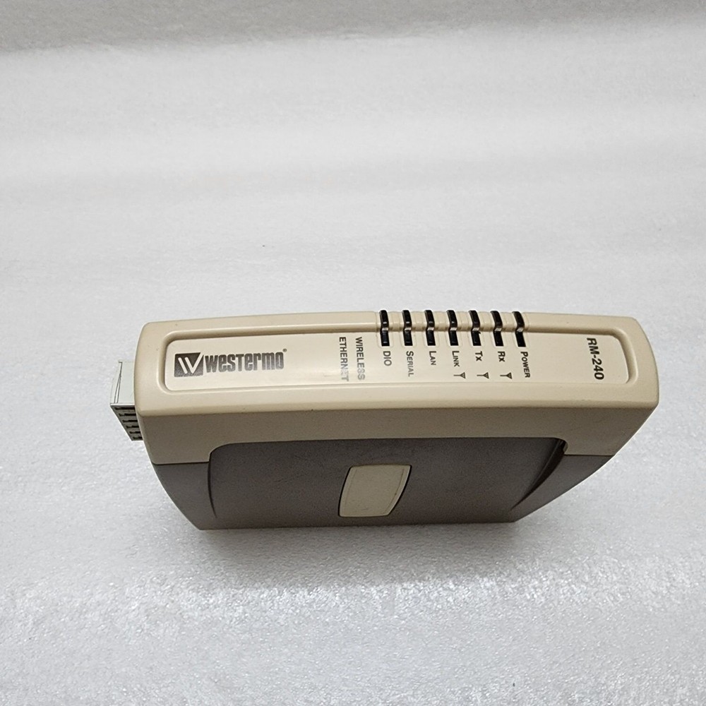 WESTERMO RM-240 WIRELESS INDUSTRIAL ETHERNET SWITCH 9-30VDC WITHOUT ANTENNA