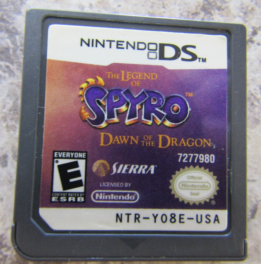 The Legend of Spyro: Dawn of the Dragon (Nintendo DS, 2008) Authentic - Tested