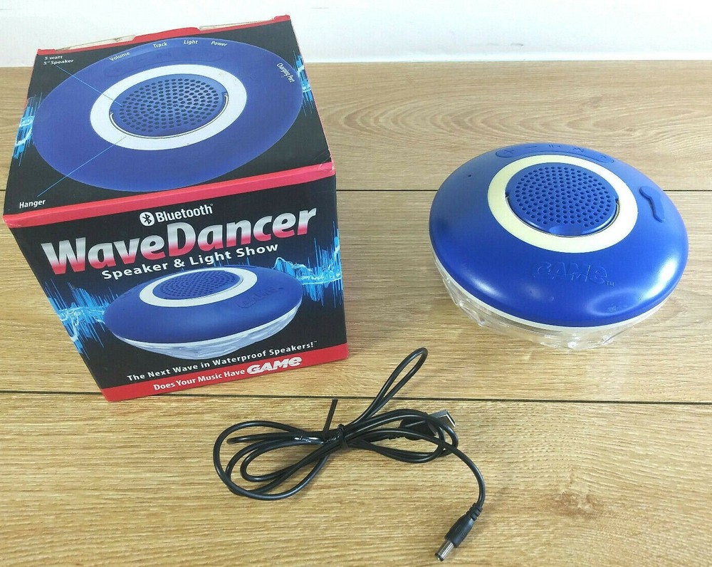 WaveDancer Waterproof Floating Speaker with Stunning Light Show