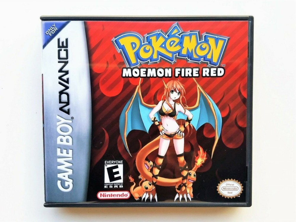 Pokemon Moemon Fire Red GBA, Game Boy Advance Game CARTRIDGE ONLY TESTED WORKING