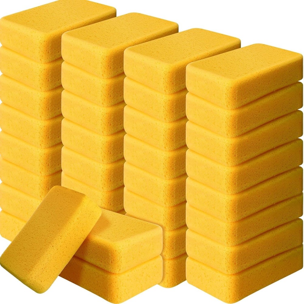 Commercial Grade 36 Pcs All-Purpose Sponges - Efficient Cleaning Set 7.5