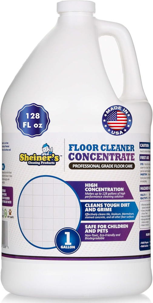 Multi-Surface Cleaner Concentrate, No-Rinse Floor Cleaner & Degreaser for Home,