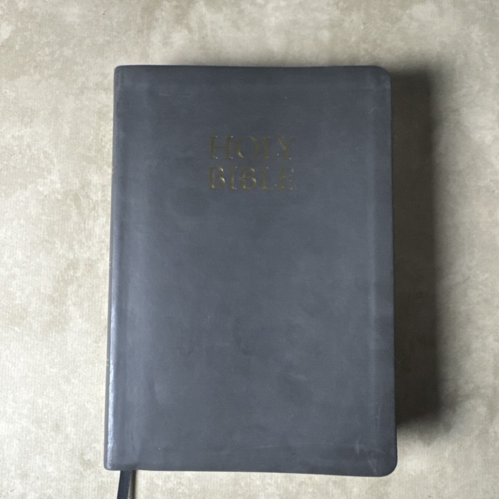 Leather Bound Giant Print KJV Holy Bible Red Letter Edition 2014 TGS