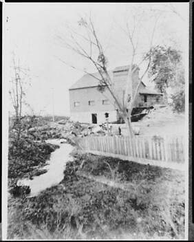 An Old Mormon Mill Near San Bernardino 1896 California - Old Photo