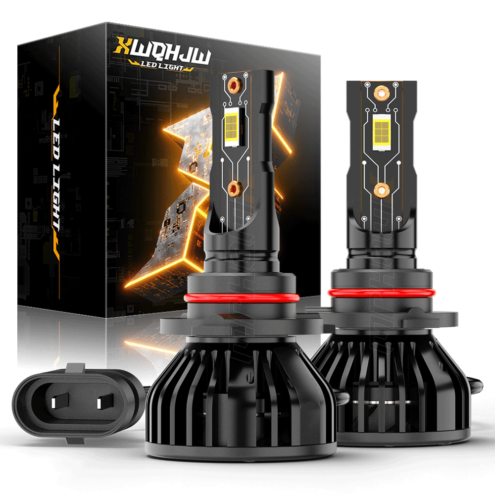 XWQHJW 9005 HB3 LED Headlight Bulbs High Beam 6000K Bright White Conversion Kit