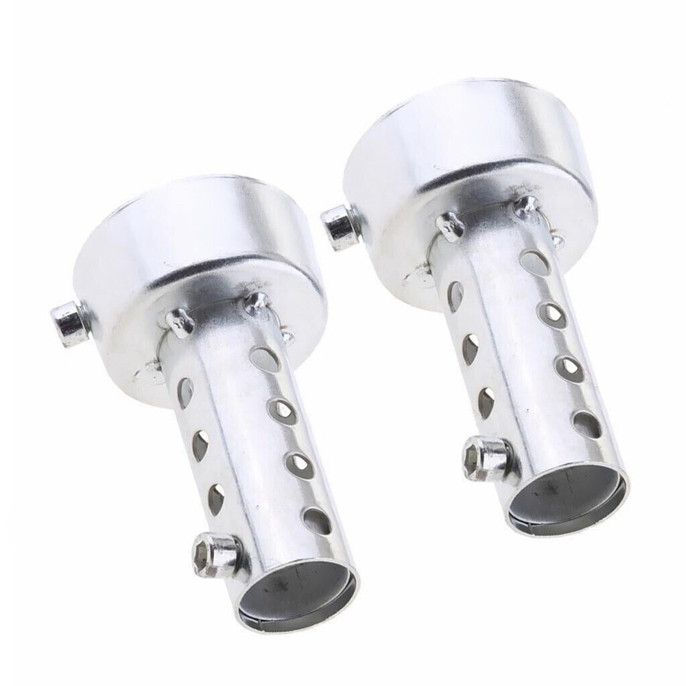 48mm 2 pcs Motor Exhaust Pipe Silencer Muffler Insert Baffle adjustable