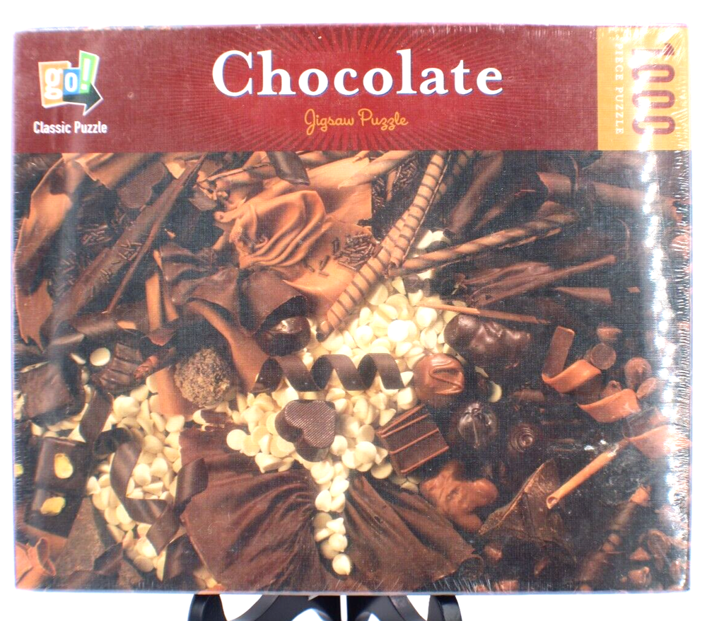 Go Classic Chocolate 1000 Piece Jigsaw Puzzle NEW SEALED
