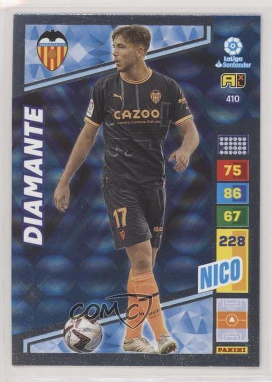 2022-23 Panini Adrenalyn XL La Liga Diamante Nico Williams Nico #410