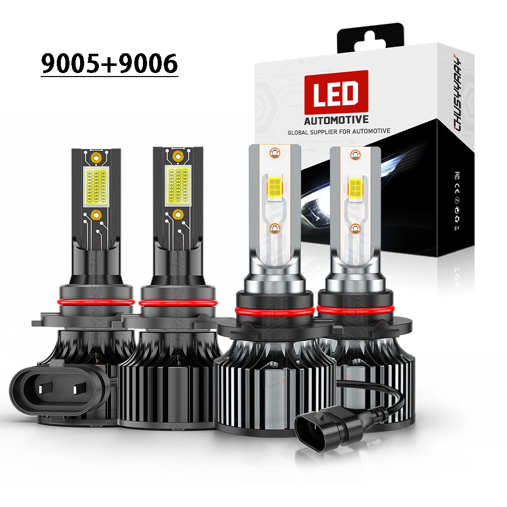 6000K 4x LED 9005 9006 Headlights Lights Bulbs For Nissan Titan 2004-2015