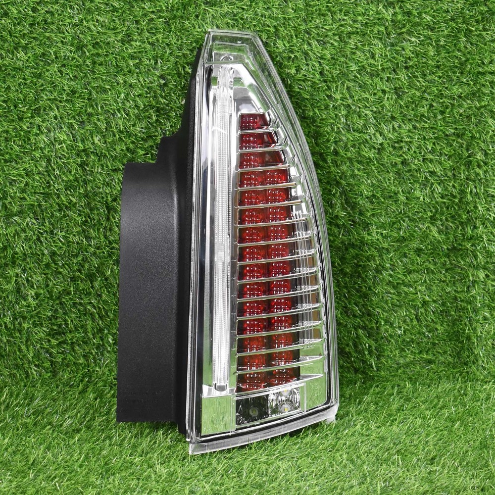 For 2008-2013 Cadillac CTS Chrome LED Tail Lights Brake Lamps - Passenger Side