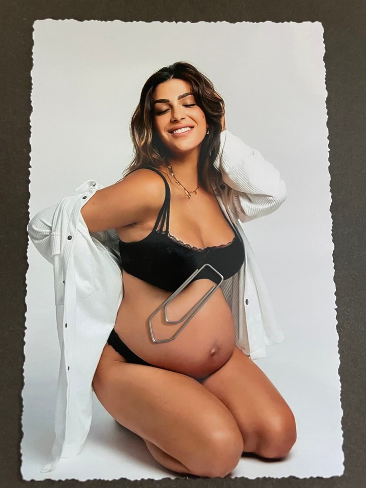 Pregnant Woman Art Model Photo WS30 for Artists
