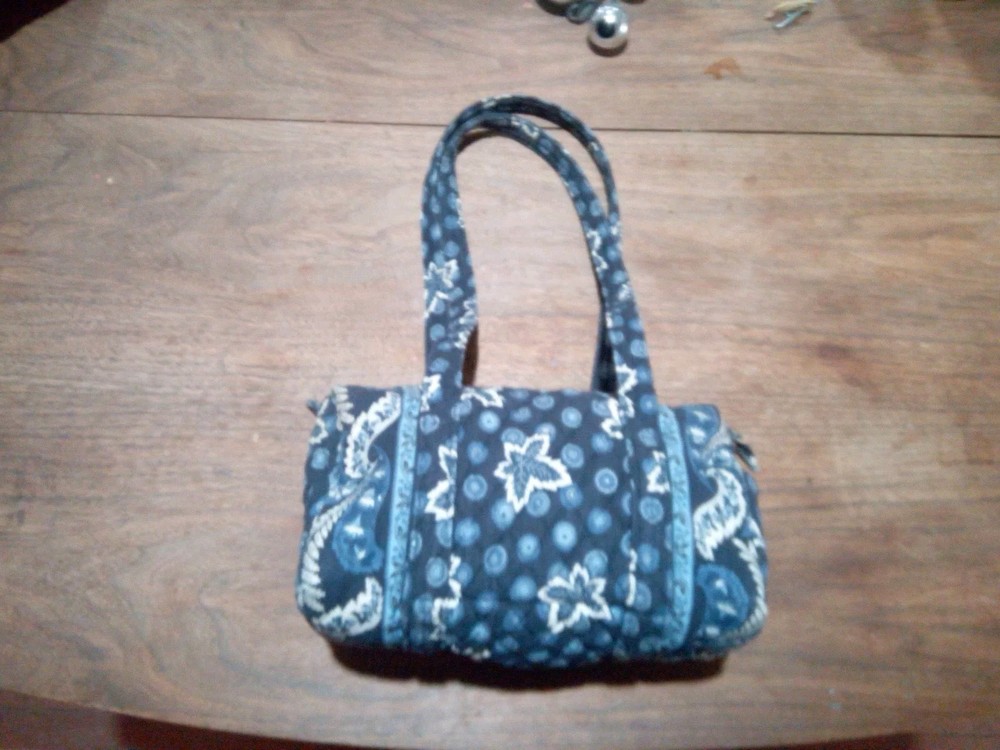 Vera Bradley Mini Satchel in Stylish Blue
