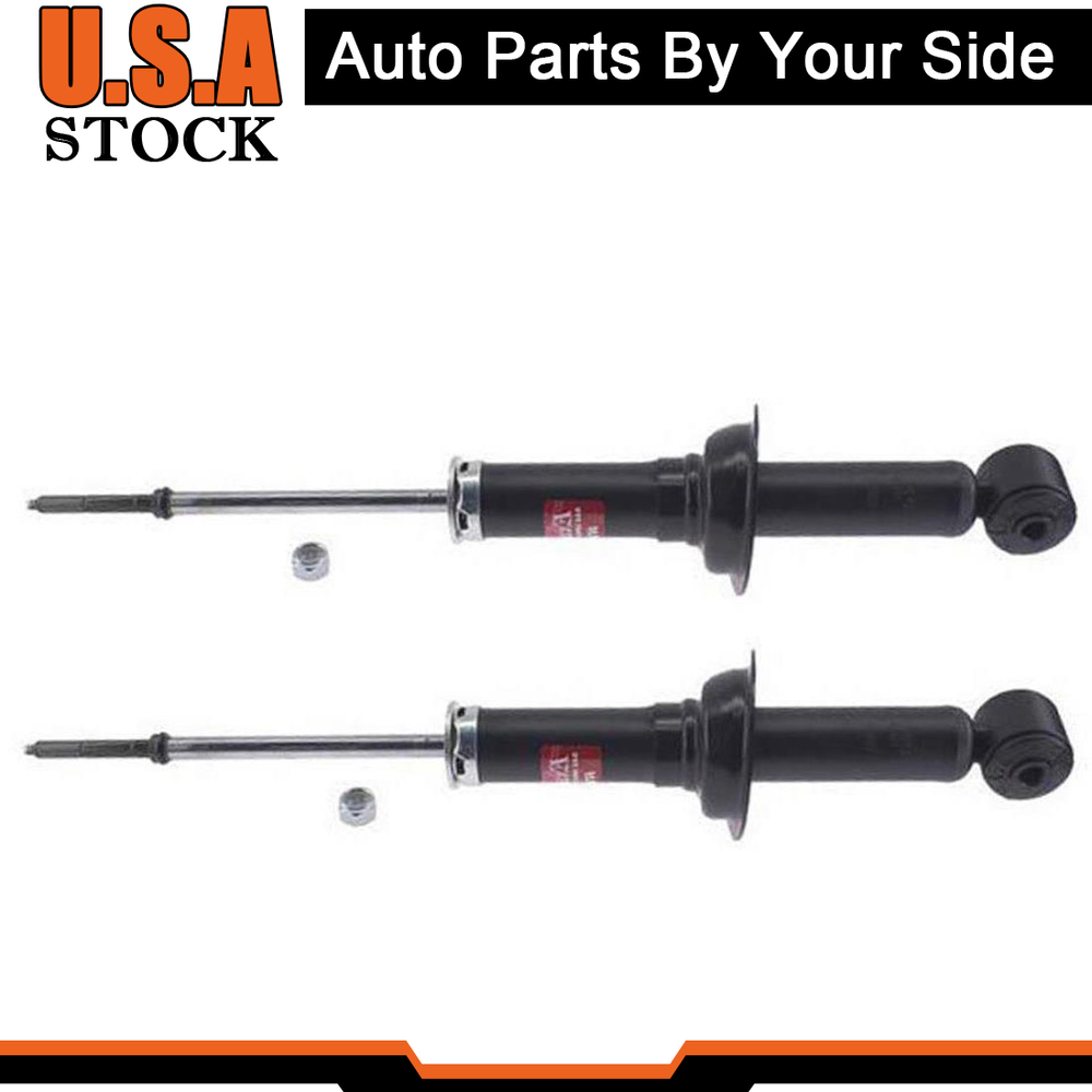 2 KYB Left+Right Rear Struts Shocks Absorber Dampers Inserts Set for Mitsubishi
