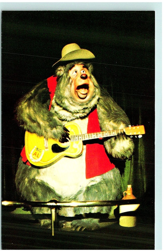 Vintage Disney World Country Bear Jamboree Postcard S03-5259 Orlando FL