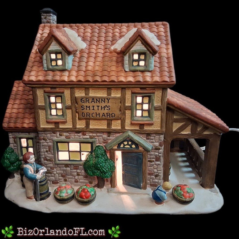 VINTAGE: Santa's Workbench Collection Granny Smith’s Orchard (Victorian Series)
