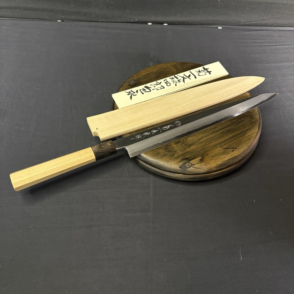 Kikuichi Japanese Chef Knife Kasumi Series Yanagi Sashimi Knife YKA30 12” 30cm