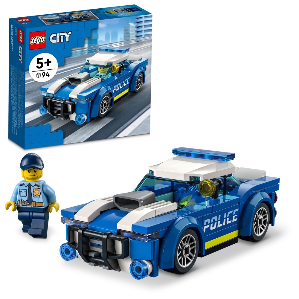 LEGO CITY: Police Car (60312) With Officer Minifigure