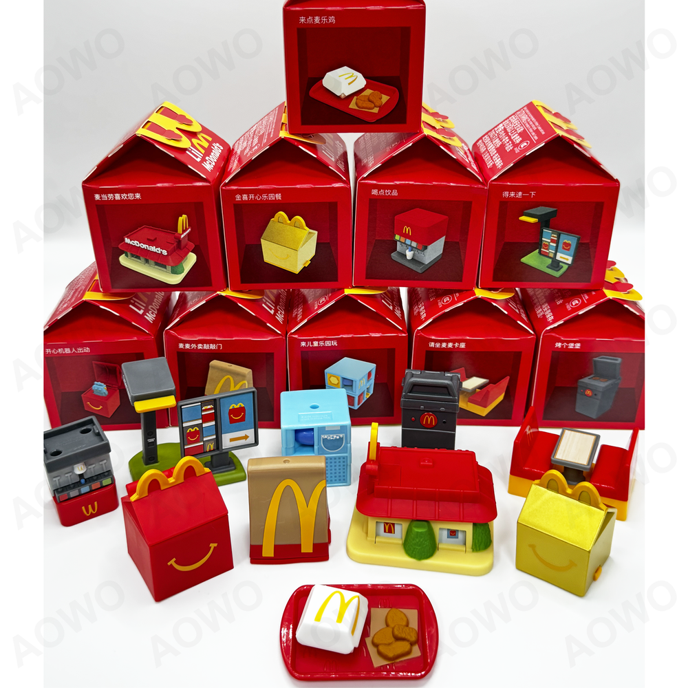 2025 Mc DONALD'S Lil Mc Donalds Minature Kids HAPPY MEAL TOYS 1Set/10Pieces New