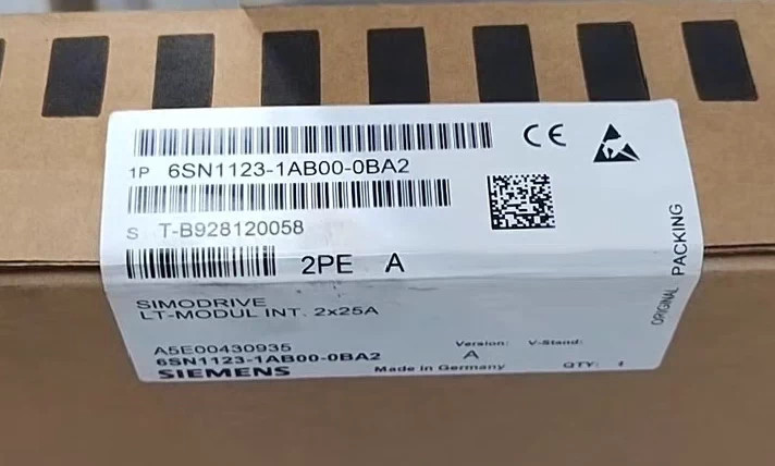 6SN1 123-1AB00-0BA2 New Siemens 6SN1123-1AB00-0BA2 SIMODRIVE 611 POWER MODULE