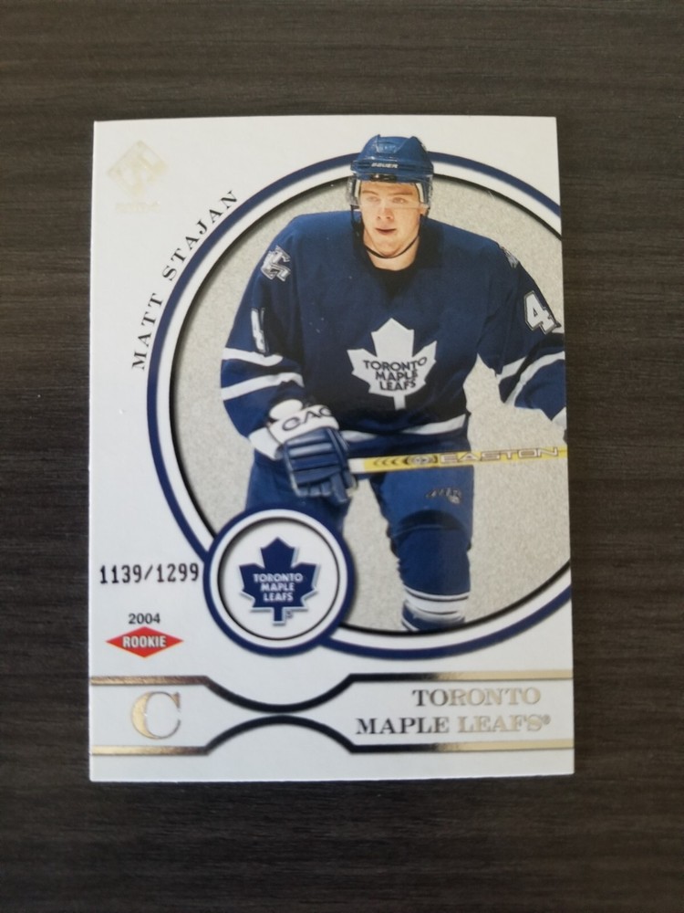 2003-04 Pacific Private Stock Reserve Matt Stajan Rookie RC #139/1299