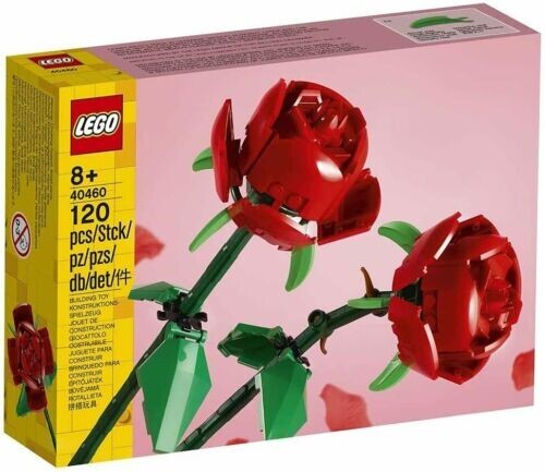 LEGO 40460 Roses Building Kit - Perfect Mother’s Day or Valentine’s Gift - New & Sealed with Free Shipping-image
