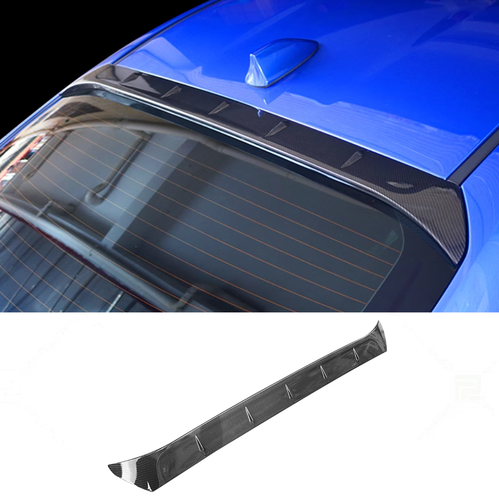 2022-2025 Subaru BRZ Carbon Fiber ABS Roof Spoiler Wing Lip Trim