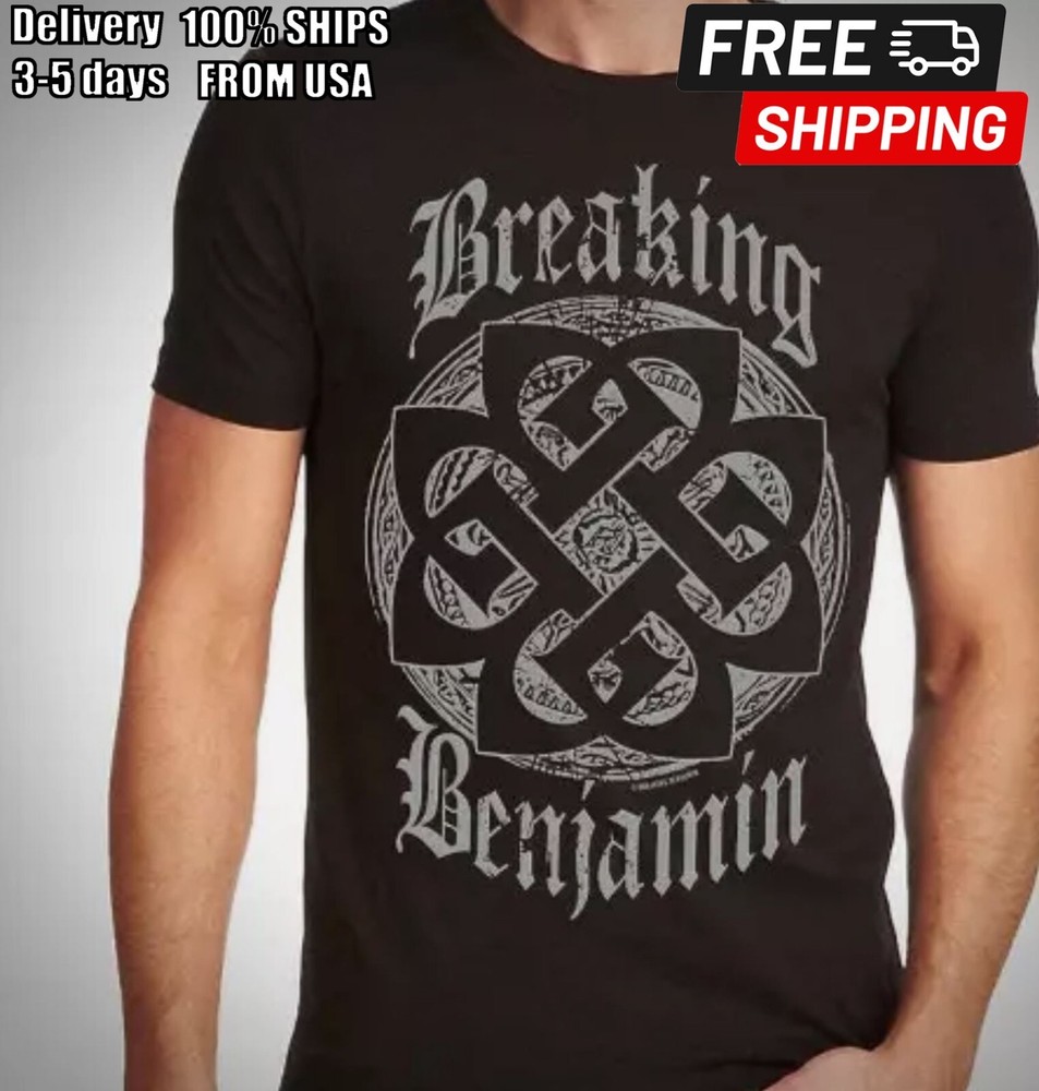 Breaking Benjamin Music T-Shirt Cotton On For Fans S-5XL