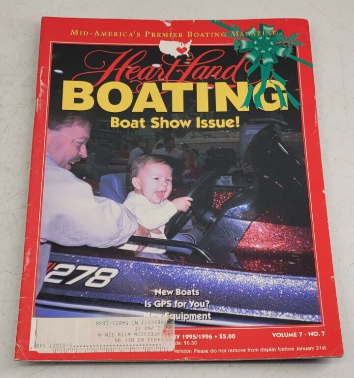 Heartland Boating Magazine December 1995 January 1996 GPS Marine Hall of Fame