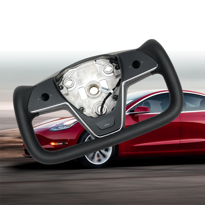 For Tesla Model 3 & Model Y 2016-2023 YOKE Steering Wheel with Heated Upgrade