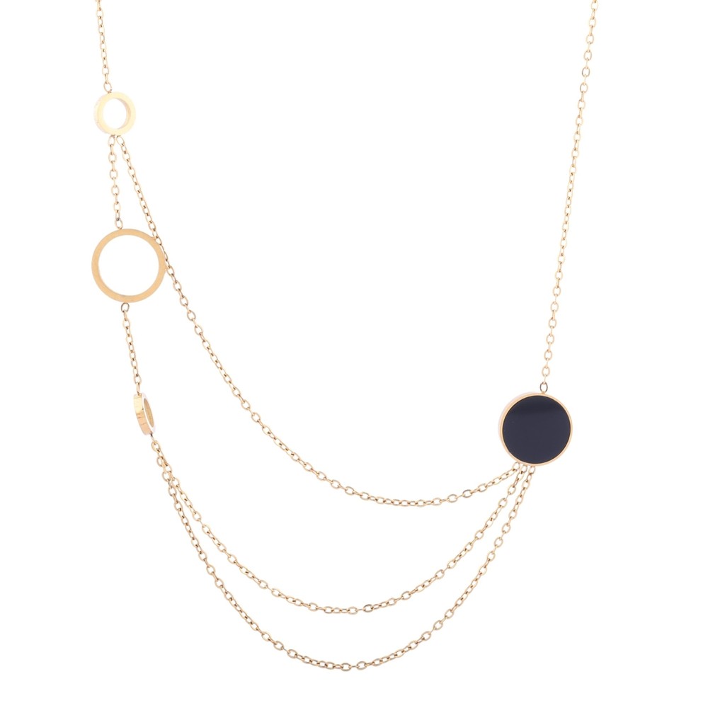 Lunova Gold Necklace and Bracelet Sets for Women, Gold Necklace for Women, Br...