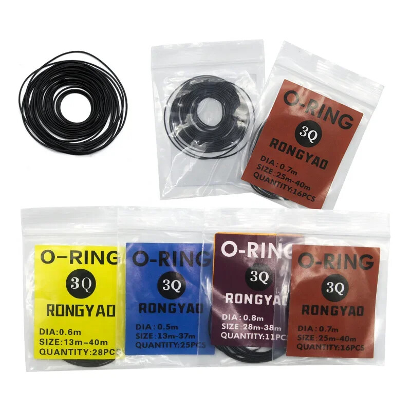 Waterproof O-Ring Rubber Seal Replacement for Watch Back Cover