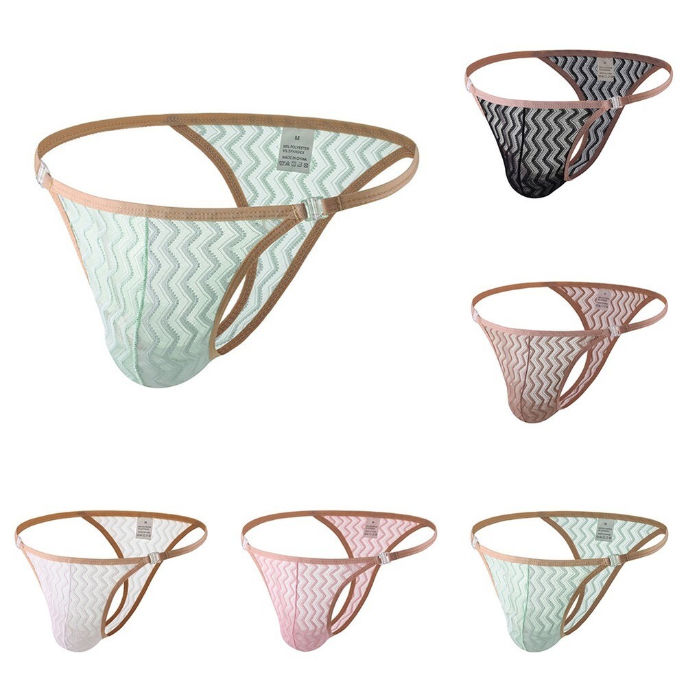 Comfy Fashion Men\'s Brief Brief Regular See Through Sexy Underwear Lace