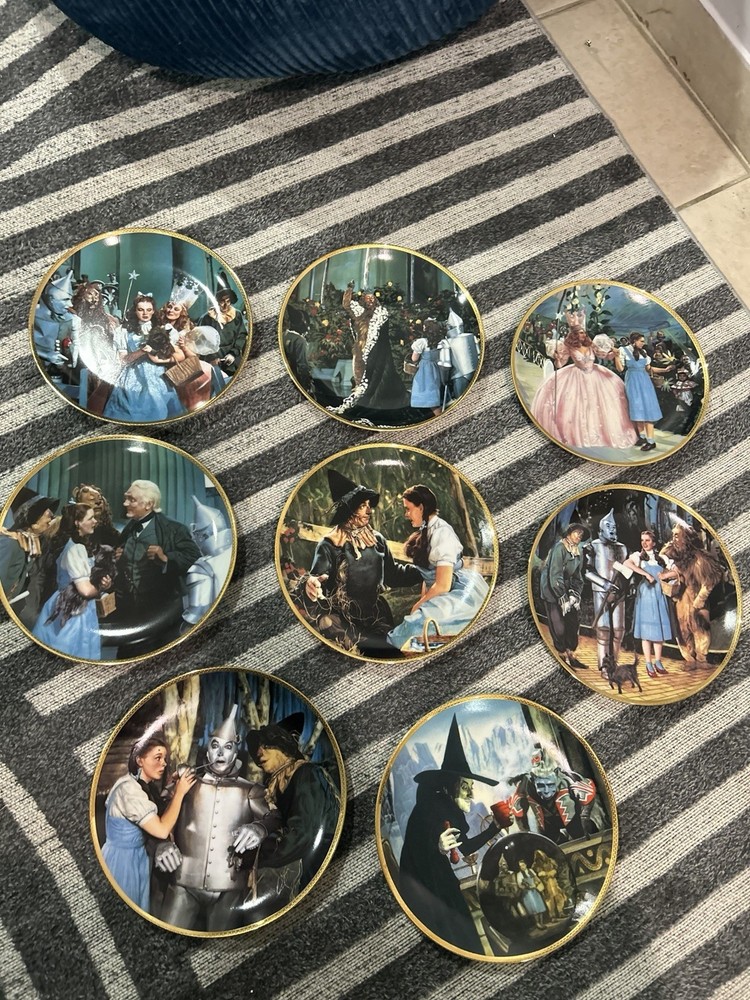 Hamilton collection Wizard Of oz 50th Anniversary Full Set Of 8