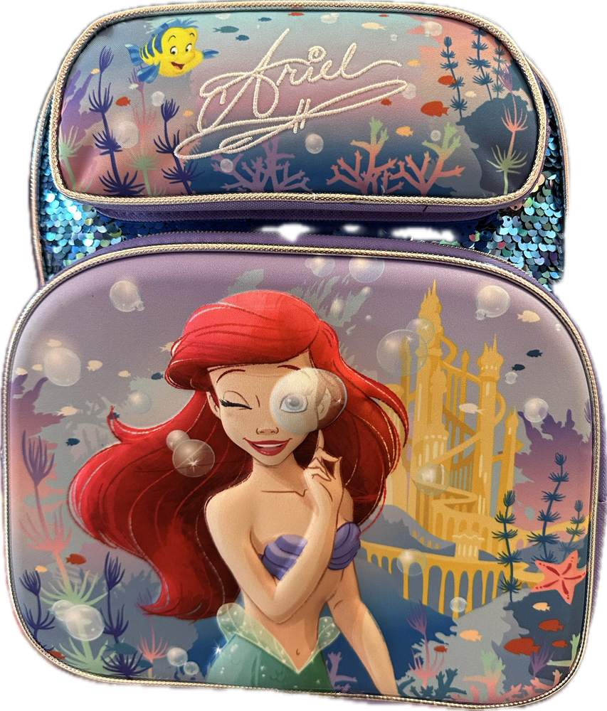 Small Backpack - Disney - Little Mermaid Ariel Bubbles 3D Pop-up 12
