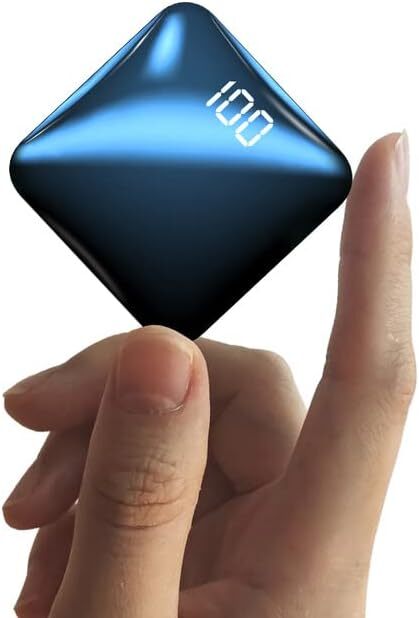 Slim 10000mAh Ultra-Compact Power Bank with Fast Charging