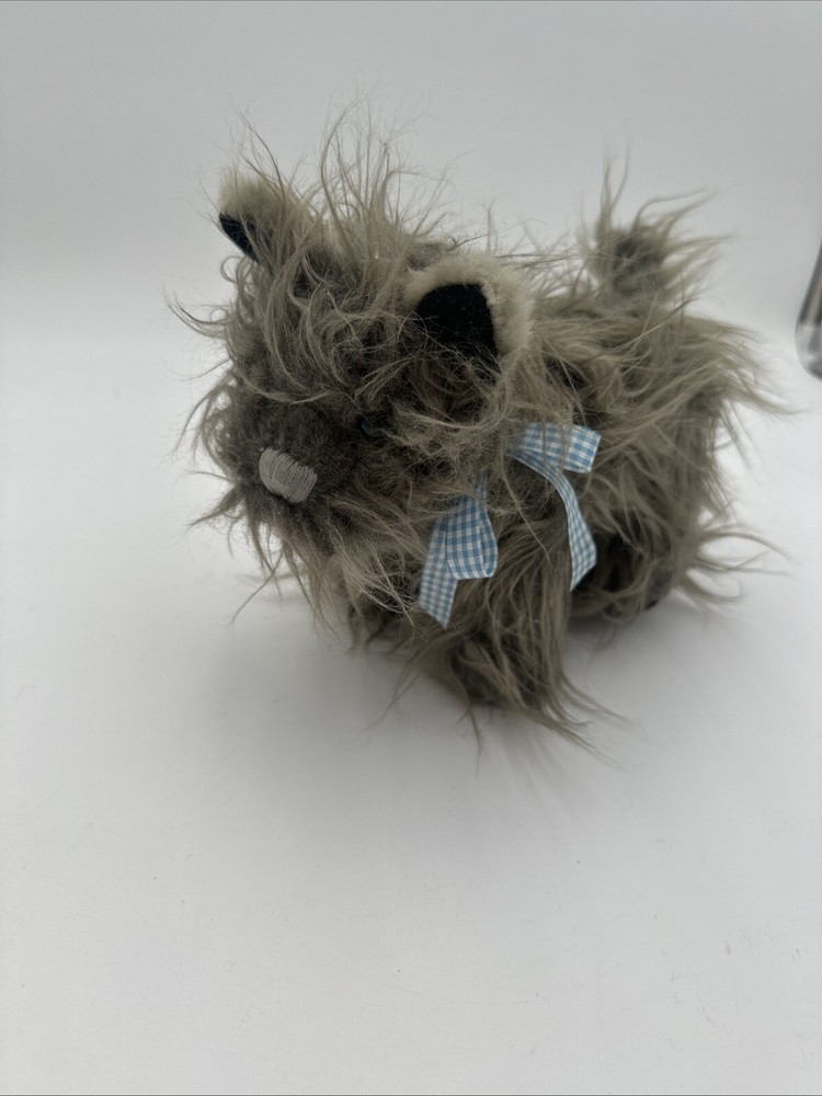 Ruby Wizard of Oz Toto Plush Dog Stuffed Animal Toy with Bow