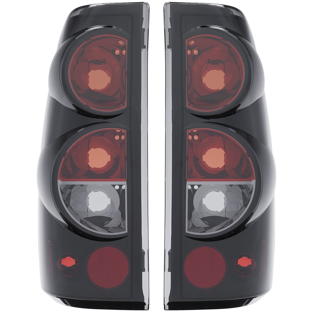 Tail Lights Pair Lamps Black Smoke For Chevy Silverado 1500 2500 3500 1999-2006