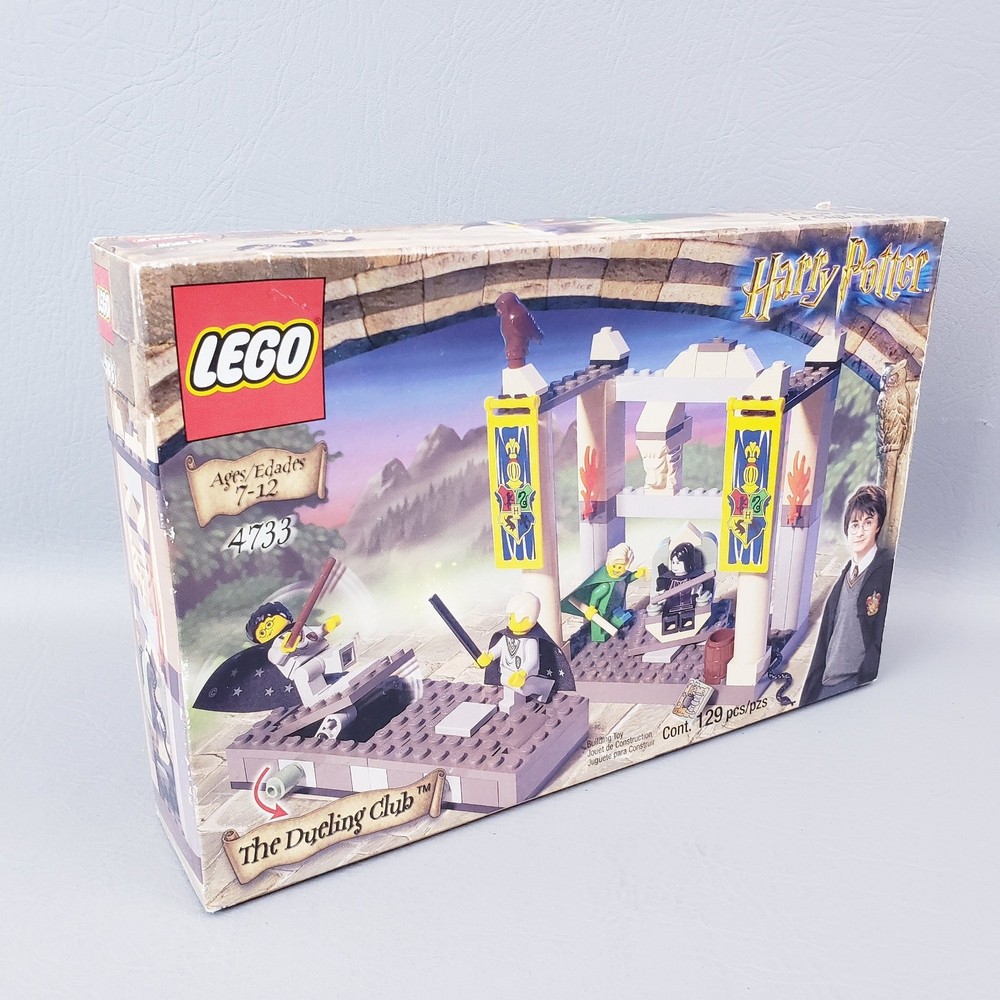 2002 LEGO Harry Potter 4733 Dueling Club Set Complete with Box and Original Instructions